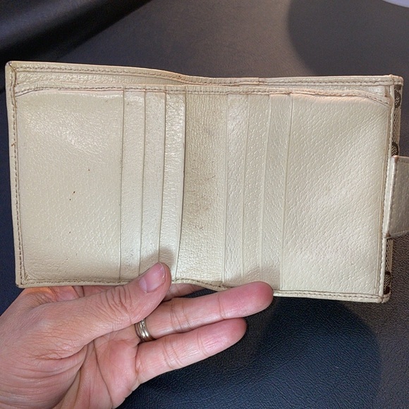 Gucci Gg Pattern Jacquard Wallet beige - Picture 5 of 11